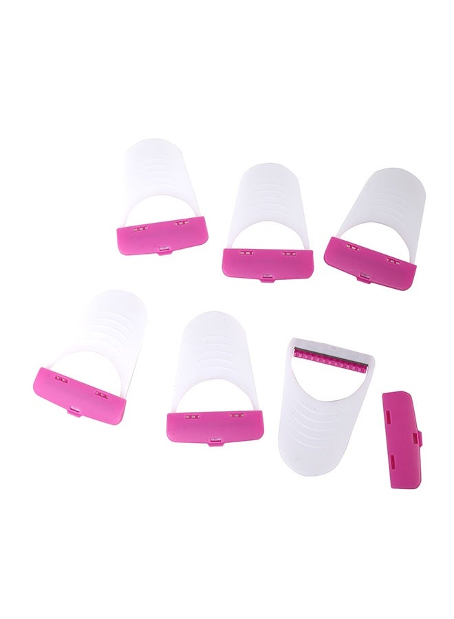 LAWAZIM Women’s Compact Disposable Razors - 6 Piece - Gentle Women's Shaving Razors with Comb Guard and Protective Cap - Ideal for Sensitive Areas, Underarms, Arms, Travel, and Daily Grooming Use - Image 4