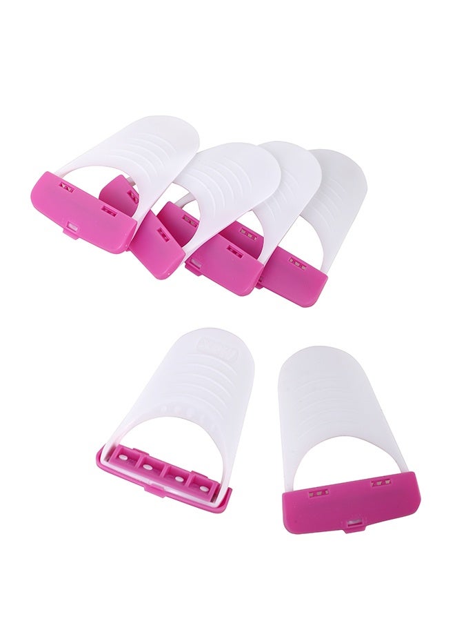 LAWAZIM Women’s Compact Disposable Razors - 6 Piece - Gentle Women's Shaving Razors with Comb Guard and Protective Cap - Ideal for Sensitive Areas, Underarms, Arms, Travel, and Daily Grooming Use - Image 3