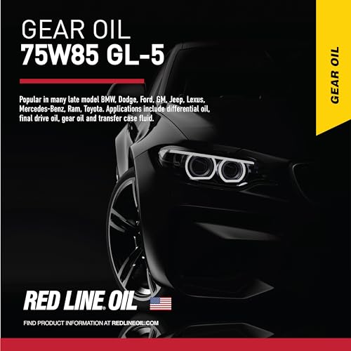 Red Line 50104 75W85 GL-5 Full Synthetic Gear Oil for Hypoid Limited Slip Differentials - 4 Quarts - Image 2