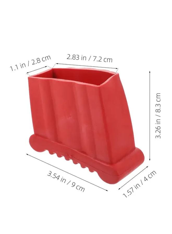 4pcs Non Slip Folding Ladder Feet Mat Rubber Foot Pads Covers Stabilizer Leg Pads Floor Protectors - Image 3