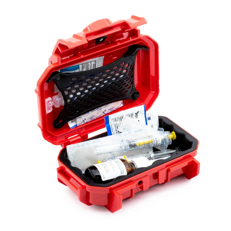 EVERGREEN 52 Personal Medical Locking Storage Container - Lockable Container Store Medications On The Road Or at Home CHILDPROOF Store Pain Killers and Diabetic Needles NO Supplies Included - Image 1