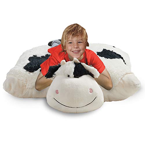 Pillow Pets Originals Cozy Cow Jumboz Extra Big Stuffed Animal Plush Toy - Image 1