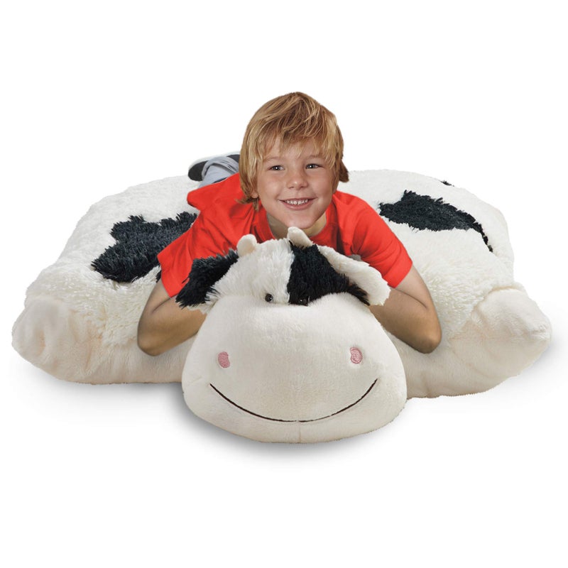 Pillow Pets Originals Cozy Cow Jumboz Extra Big Stuffed Animal Plush Toy - Image 2