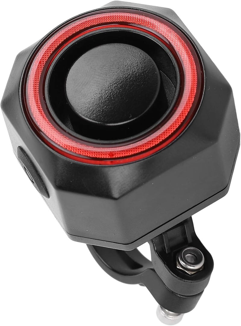 Tbest Bike Alarm with Remote Rechargeable Vibration Sensor Compact Theft Bike Alarm System for Electric Motorcycle Scooter with Remo Comes Remote with a Convenient for - Image 1