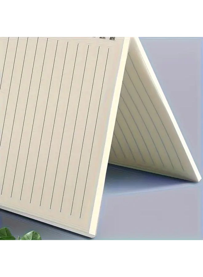 دفتر ملاحظات A4 ذو غلاف صلب حلزوني مع خطوط أفقية للكتابة والرسم - Image 4