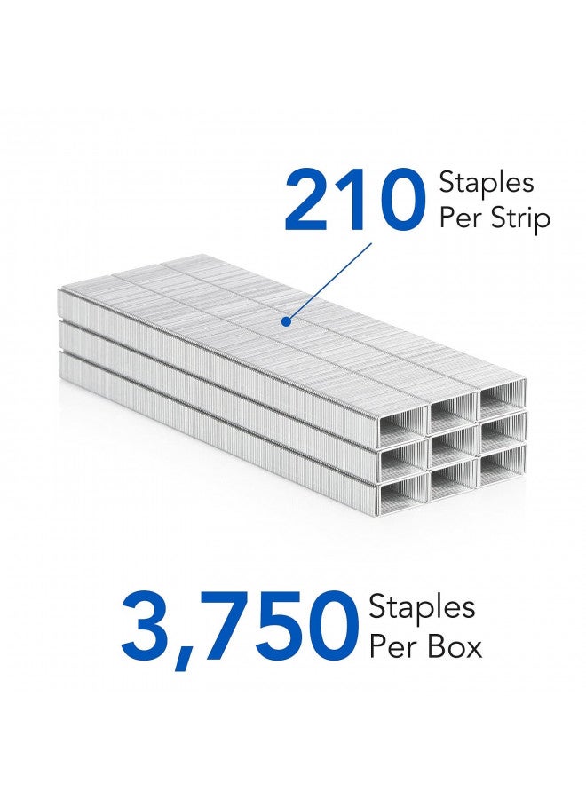 Swingline Staples, S.F. 4, Premium, 1/4" Length, 210/Strip, 3750/Box, 1 Pack (35452) - Image 2