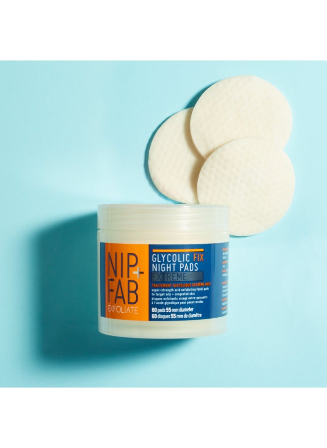 NIP+FAB Glycolic Fix Night Pads Extreme 60X55 Mm  - Image 2