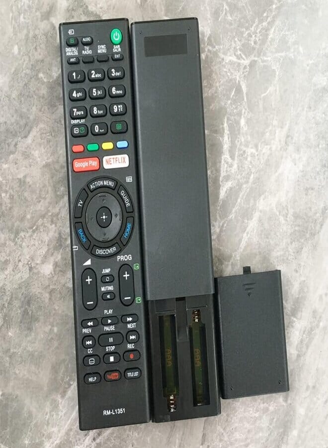 Replacement Remote Control Compatible with RMF-TX310U for Sony TV KD75X780F, KD-75X780F, XBR-43X800G, XBR43X800G, XBR-49X800G, XBR49X800G, XBR49X850F, XBR-49X850F, XBR49X900F, XBR-49X900F - Image 1