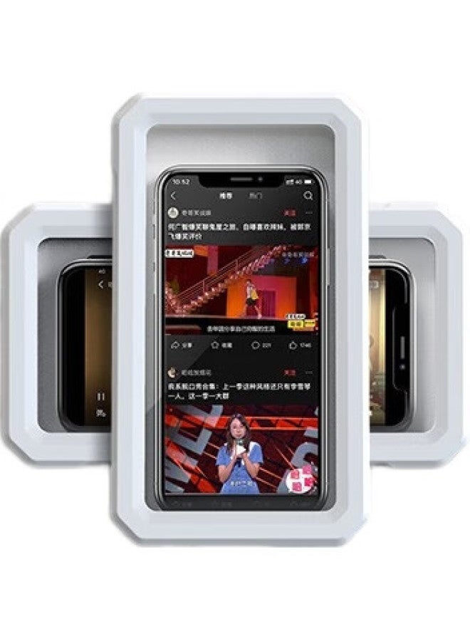 Stiger [Expandable Rotating] Phone Holder, Waterproof Phone Case For Bathroom, Shower Tv Watching, Toilet, Kitchen, Anti-Drop Stand, Sealed Anti-Fog Lazy Holder, Wall-Mounted Shower Storage - Image 1