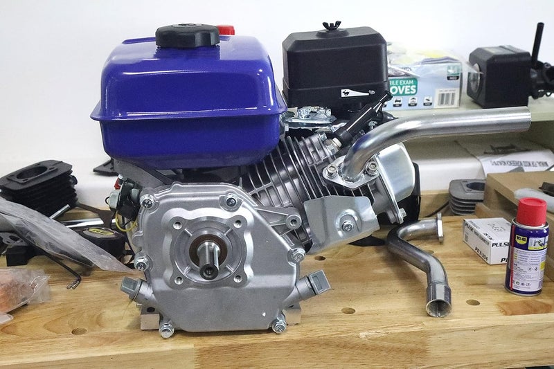 HGC أنبوب العادم HGC لسيارات الكارتينج والدراجات الصغيرة Predator 196cc، GX160 GX200، Coleman CT200U BT200X - Image 2