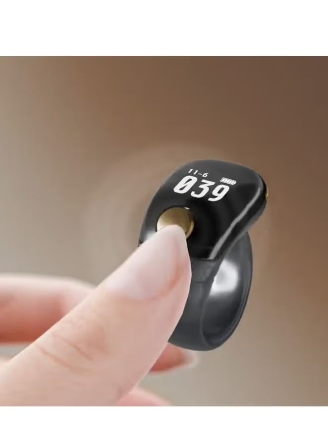 Denx 2-in-1 Lucky Prayer Smart Ring – Elegant & Lightweight - Image 4