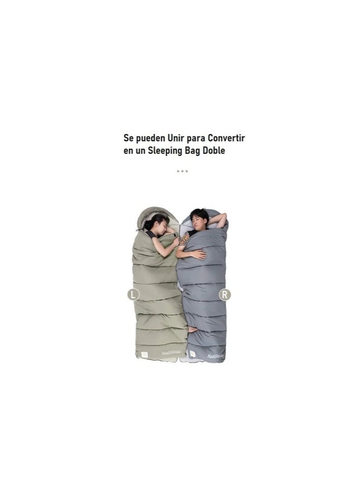 Generic 13-Degree Sleeping Bag – Ultralight, Waterproof & Cold Weather Sleeping Bag for Camping, Hiking, and Outdoor Adventures - Image 2