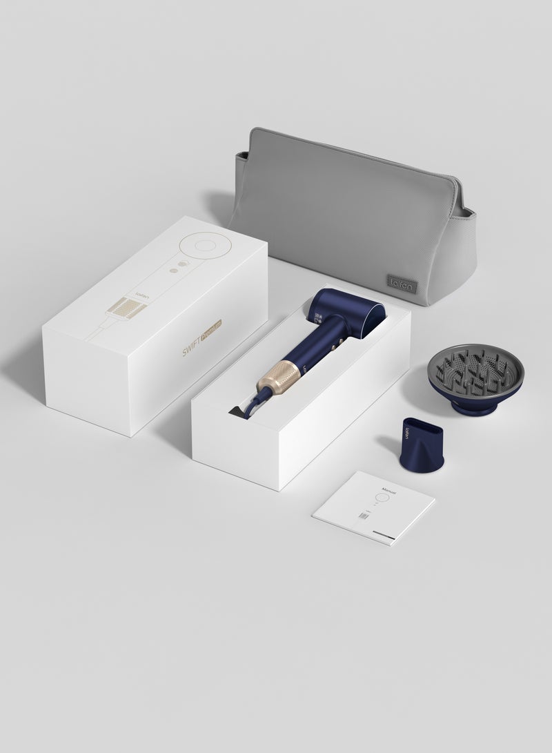 لايفن مجفف الشعر ليفين سويفت بريميوم - ذهبي أزرق - Image 3