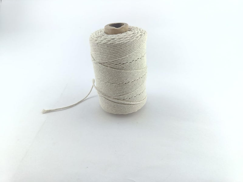 advancedestore (1mm) Cotton Thread (100Grams) Piping Threads for Blouses Dress necklines(Pack of 1) - Image 1