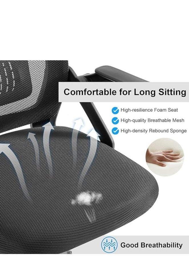 بينغ جنرال كرسي مكتب ، كرسي مكتب تنفس شبكة كرسي مكتب أسود - Image 3