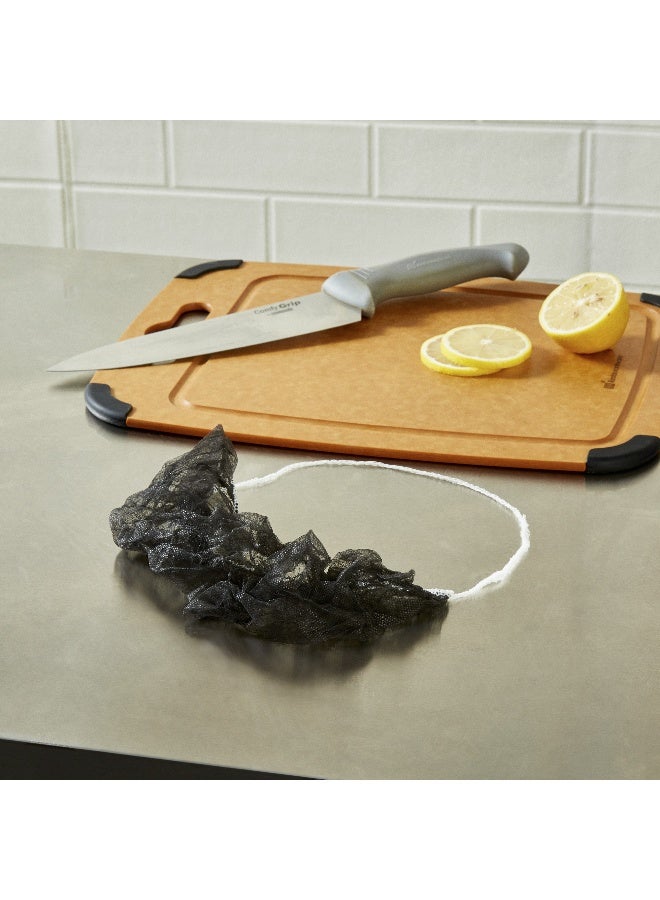 Restaurantware شبكات لحية نظيفة تيك المهنية 19 بوصة، 1000 غطاء لحية قابل للتصرف - غير منسوج، خفيف الوزن، قابل للتنفس، شبكات لحية بولي بروبيلين سوداء لخدمة الطعام، مريحة وآمنة - Image 3