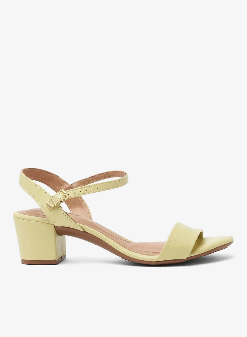 Mid Heels Sandals for Women – Sling Back Heel Sandals for Girls with Ankle Strap