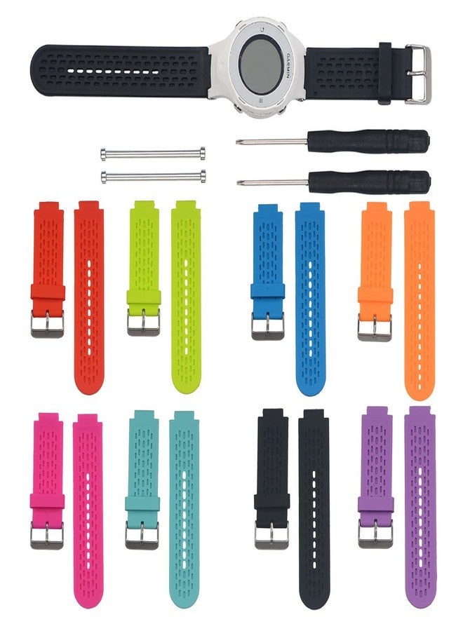 QGHXO Band for Garmin Approach S2 / S4, Soft Silicone Replacement Watch Band Strap for Garmin Approach S2 / S4 - Image 3