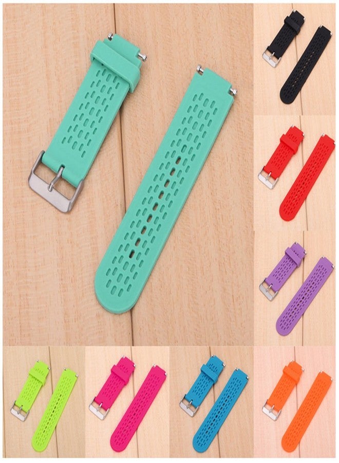 QGHXO Band for Garmin Approach S2 / S4, Soft Silicone Replacement Watch Band Strap for Garmin Approach S2 / S4 - Image 4