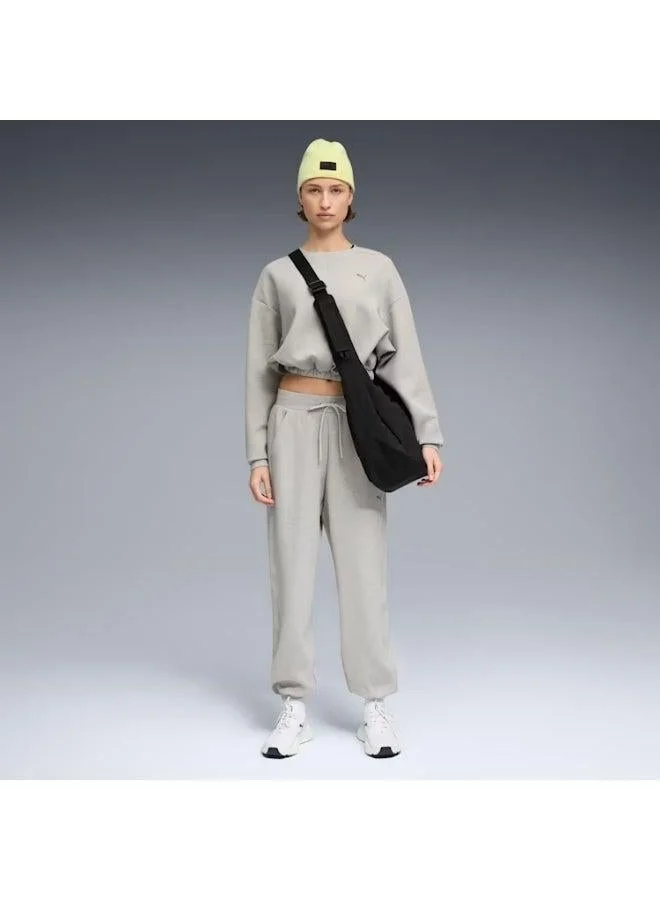PUMA light gray heather Cloudspun Sweatshirt for Women | Best Price UAE