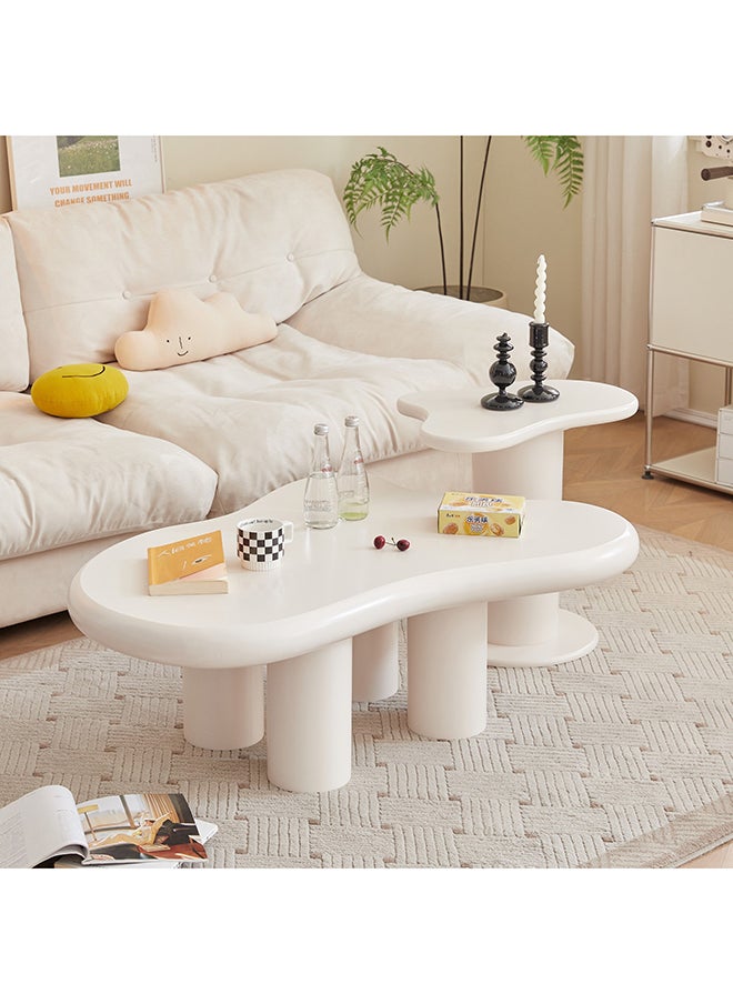 Home Box Cloud 2-Piece Coffee Table Set 80 x 40 x 120 cm 