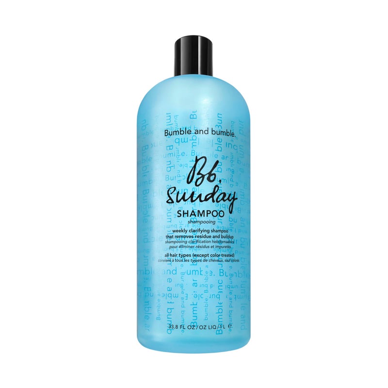 Bumble and bumble. Sunday Weekly Clarifying Shampoo | Removes Residue, Excess Oil + Pollutants | Color Safe | Curly, Wavy, Straight, 33.8 Fl Oz - Image 1