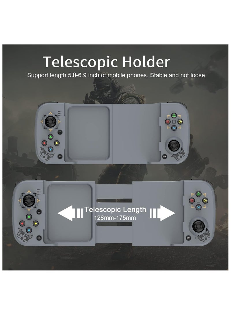 Megadream Mobile Game Controller Gamepad for iPhone iOS Android PC: Works with iPhone 15/14/13/12/11/X, iPad, Samsung Galaxy, TCL, Tablet, Call of Duty, Minecraft - Directly Play - Image 3