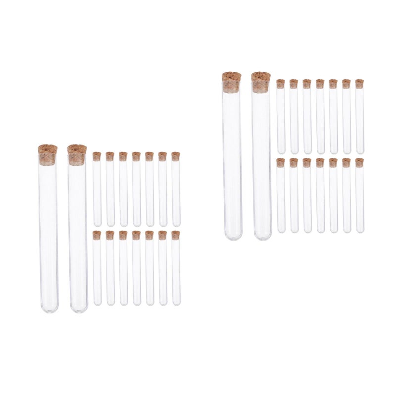 200 pcs Test Tubes Storage Tubes Liquid Container with - Image 5