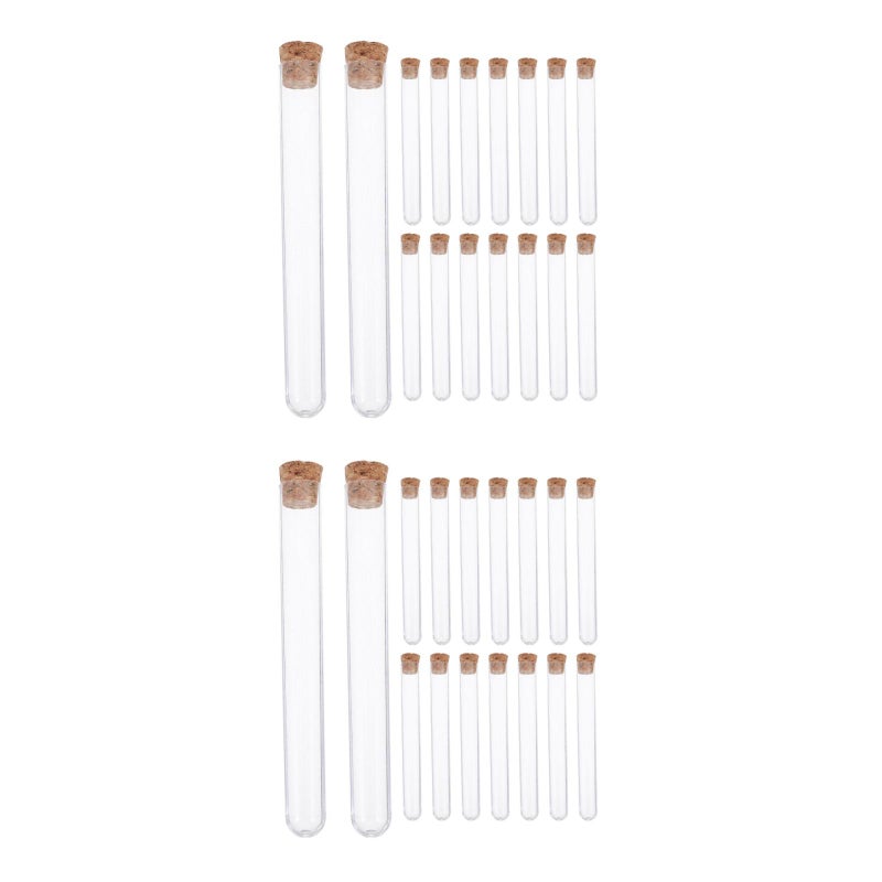 200 pcs Test Tubes Storage Tubes Liquid Container with - Image 3
