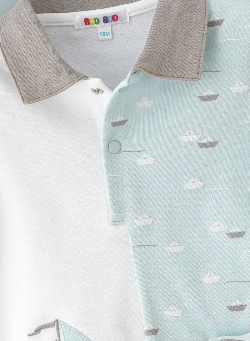 Boo Boo BooBoo Kids 2 Pcs Set - Top & Pants 100% Cotton