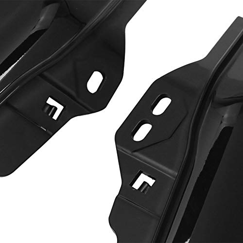 AQIMY Black Mid-Frame Air Deflector Heat Shield Trim Cover for Harley Touring Electra Street Glide Road Glide Trike 2017-2022 - Image 5