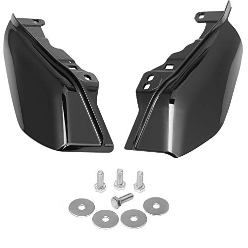 AQIMY Black Mid-Frame Air Deflector Heat Shield Trim Cover for Harley Touring Electra Street Glide Road Glide Trike 2017-2022 - Image 2