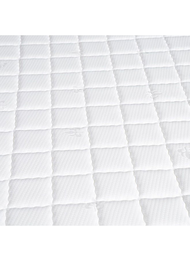 DANUBE HOME Cozy Pillow Top Foam Queen Mattress Firm Feel Ortho Medical White/Red 200x150x23cm  - Image 5