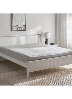 Home Box Opulent Luxe Solid Cotton King Fitted Sheet 200 x 40 x 180 cm  - Image 1