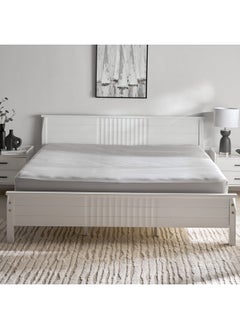 Home Box Opulent Luxe Solid Cotton King Fitted Sheet 200 x 40 x 180 cm  - Image 2