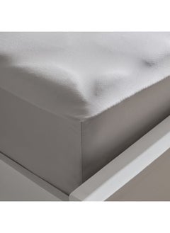 Home Box Opulent Luxe Solid Cotton King Fitted Sheet 200 x 40 x 180 cm  - Image 3