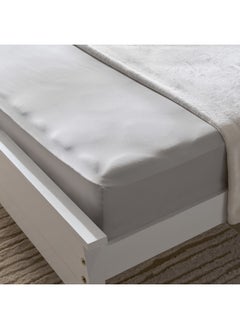 Home Box Opulent Luxe Solid Cotton King Fitted Sheet 200 x 40 x 180 cm  - Image 5
