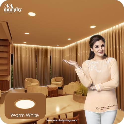 Murphy Trimless Round LED Panel Light – 10W Warm White | Glare-Free, Recessed Ceiling Downlight for Home & Commercial – Pack of 12 - Image 5