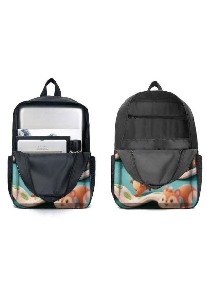 Bright Li Fire Unlock the new fashion of childish fun! Three-piece set of bags, cartoon elements for children and teenagers (students, children, friends' outings, mountain climbing, schooling, etc. can be used) - 31 - Image 4