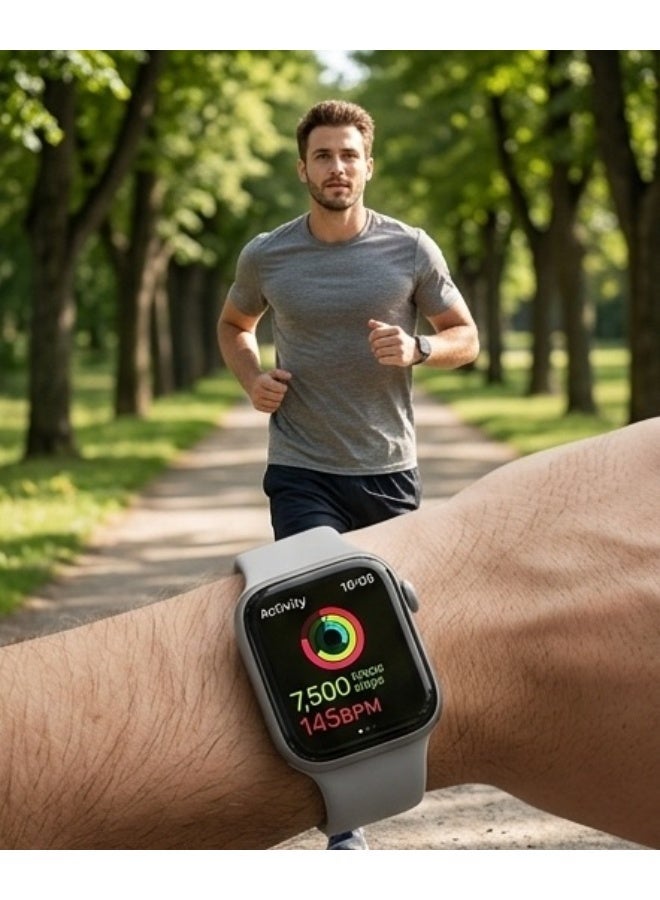 JOHN PAULS Smart Watch for Men Bluetooth Calling Fitness  Men Smartwatch Compatible with iOS & Android, 3 Free Straps, Heart Rate Monitor, Activity Tracking, Music Control & Sports Modes - Image 1