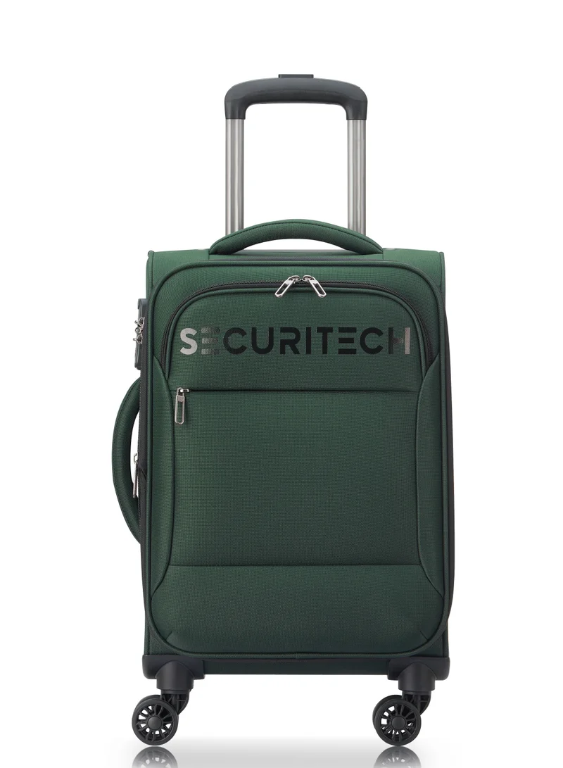 DELSEY Securitech Vanguard by Delsey Expendable Double wheel trolley 3pcs set (L+M+S) 55/70/82cm Green
