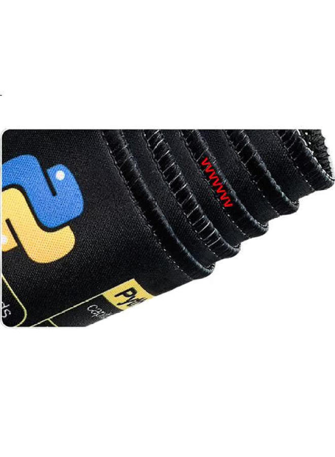 Exco Python Mouse Pad, Quick Key Functions, Programming Basics, Algorithm Fundamentals, Large Office Computer Desk Pad, Desk Edge Mat 0307 - Image 2