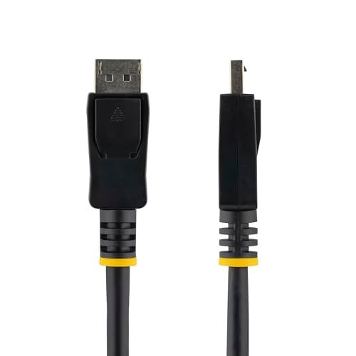 StarTech.com 30ft (9m) DisplayPort Cable - 1920 x 1200p - DisplayPort to DisplayPort Cable - DP to DP Cable for Monitor - DP Video/Display Cord - Latching DP Connectors - HDCP & DPCP (DISPLPORT30L) - Image 2