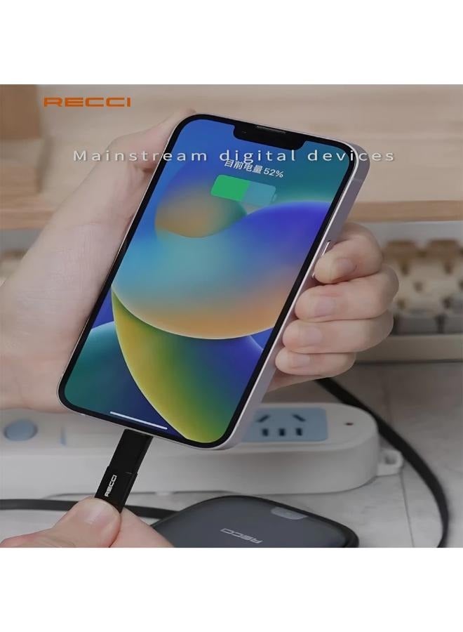 ريتشي شاحن سريع 5 في 1 PD65W من RECCI RS36T | حل شحن عالي السرعة متعدد الأجهزة، طاقة سريعة لجميع أجهزتك - Image 4