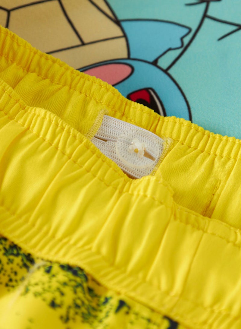 NAME IT Kids Pokemon Drawstring Swim Shorts - Image 5
