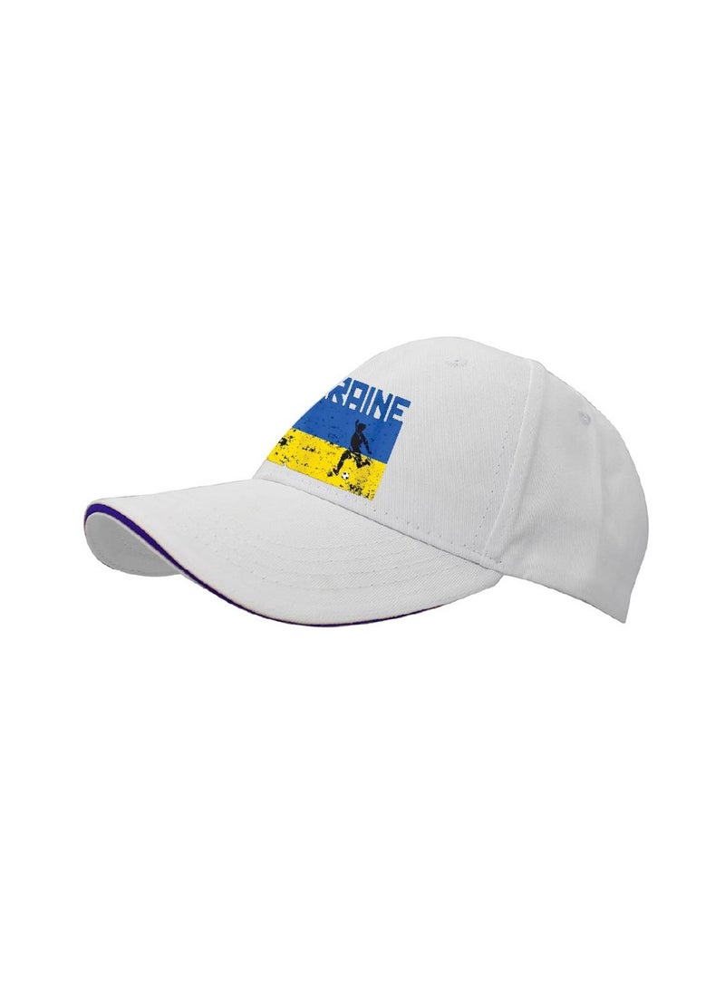Ukraine Unisex Adult Football Cap For Both Men And Women With Metal Adjustable Buckle Closure-Perfect For Football Fans,Match Days,Outdoor Activities And Everyday Wear - Image 2
