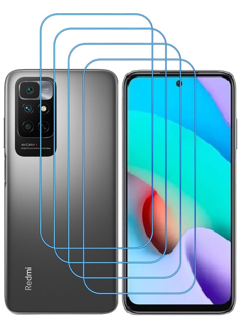 ACLIX 4 Pieces Antistatic ESD Dustproof Premium Quality High Definition Clear Tempered Glass Screen Protector Designed For Xiaomi Redmi Note 11 4G - Image 1