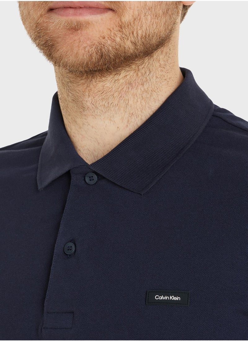 CALVIN KLEIN Stretch Polo  - Image 3