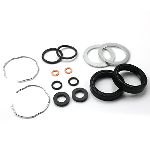 Jetuplusllc 41mm Fork Seal Kit, Compatible With Harley Davidson 1984-2017, JGI-45849-84 - Image 2