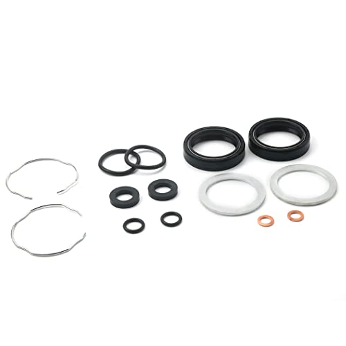 Jetuplusllc 41mm Fork Seal Kit, Compatible With Harley Davidson 1984-2017, JGI-45849-84 - Image 1